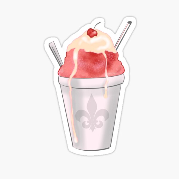 Vista previa del artículo con la obra «Nueva Orleans Snoball», diseñado y vendido por CallieLips.