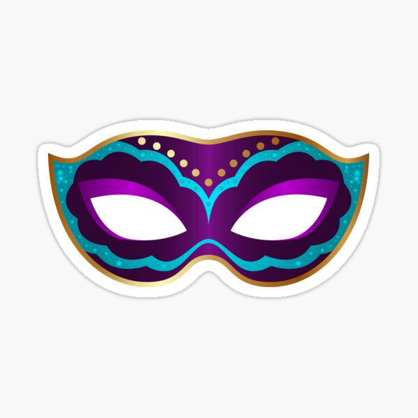 Item preview, CARNIVAL PURPLE MASK designed and sold by ReignGFX.