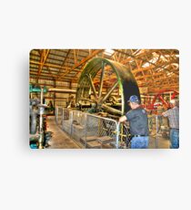 Big Wheels - keep on turning Metal Print