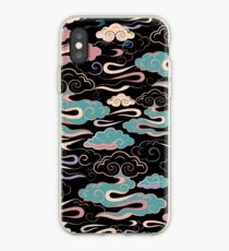 MYSTICAL STYLIZED BUNTE WOLKEN iPhone-Hülle & Cover