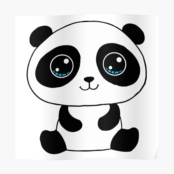Gấu trúc panda là sinh vật dễ thương nhất trong rừng. Và bức tranh vẽ tay gấu trúc panda đánh yêu sẽ tạo nên sự dễ thương và hài hước cho không gian nhà bạn.
