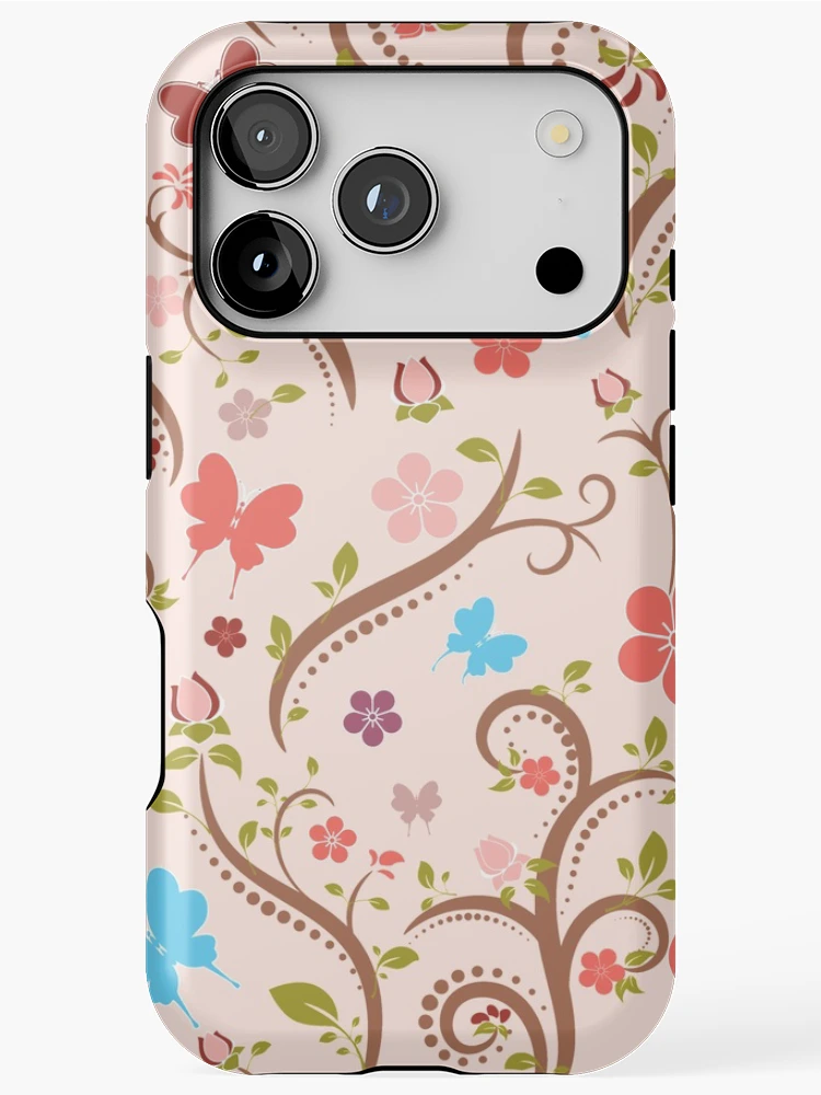 Thumbnail 1 of 4, iPhone Case, Spring Impromptu Pattern Tile designed and sold by LizzyizzyDesign.