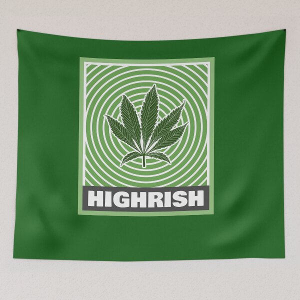 Item preview, Highrish Trippy St Patricks Day for Stoners designed and sold by TrndSttr.