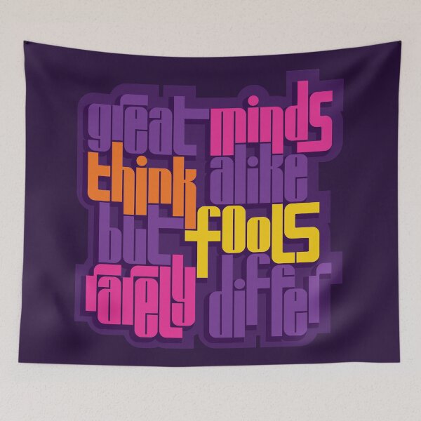 Item preview, Great Minds Think Alike designed and sold by polliadesign.