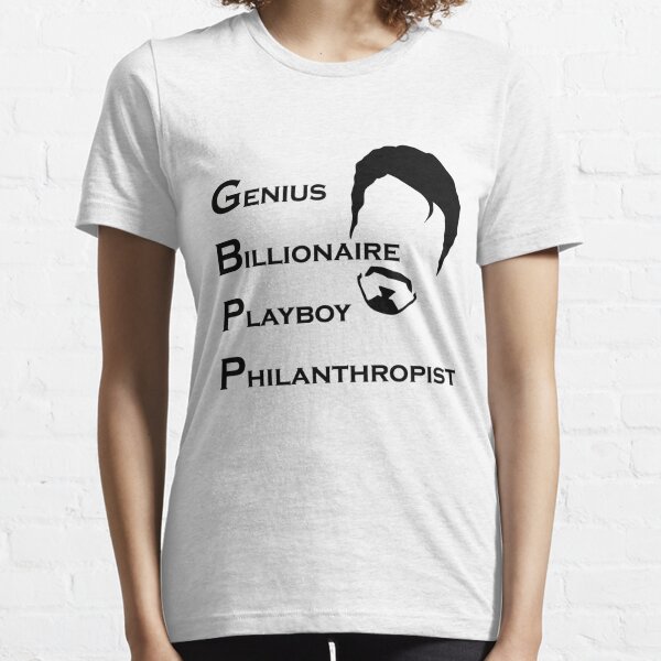 Genius, Billionaire, Playboy, Philanthropist Essential T-Shirt