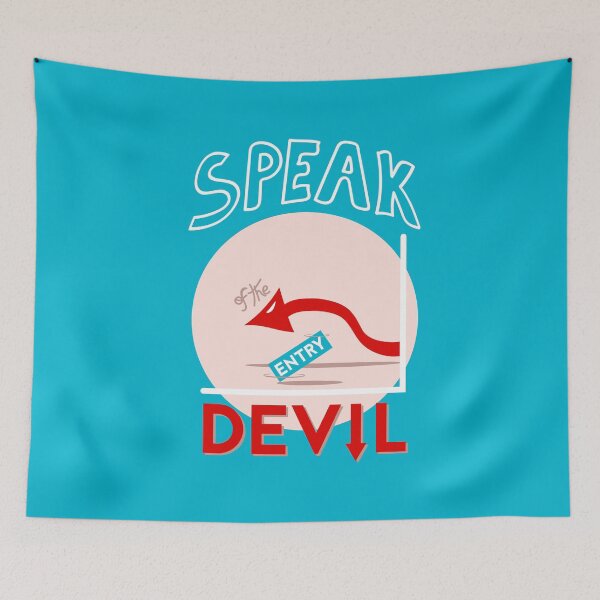 Item preview, Speak of The Devil  designed and sold by CalebTCortes.