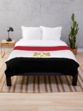 Flag of Egypt - Extruded Throw Blanket