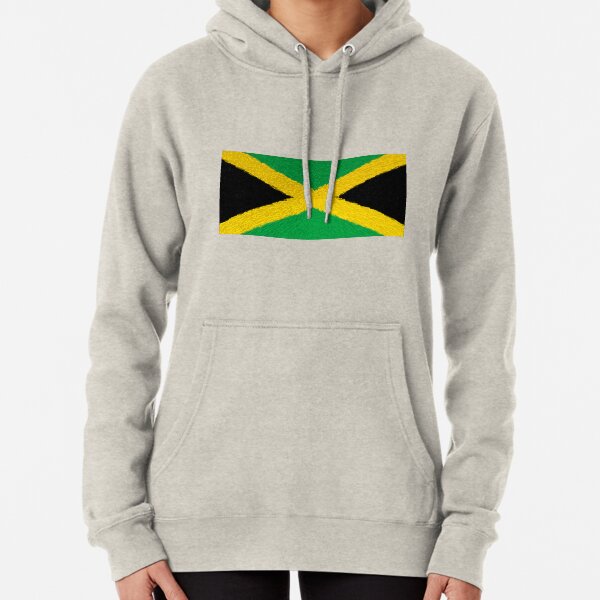 Flag of Jamaica - Extruded Pullover Hoodie