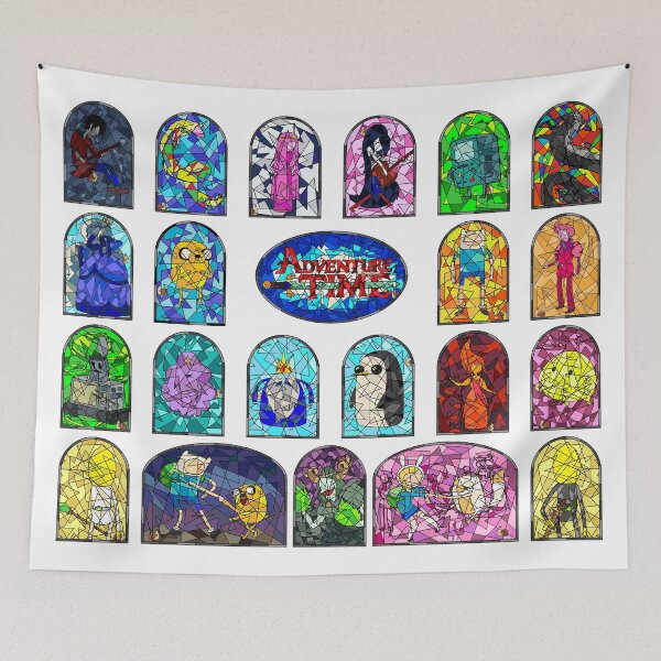Item preview, Stained Glass Adventure Time Collection designed and sold by gkillerb.