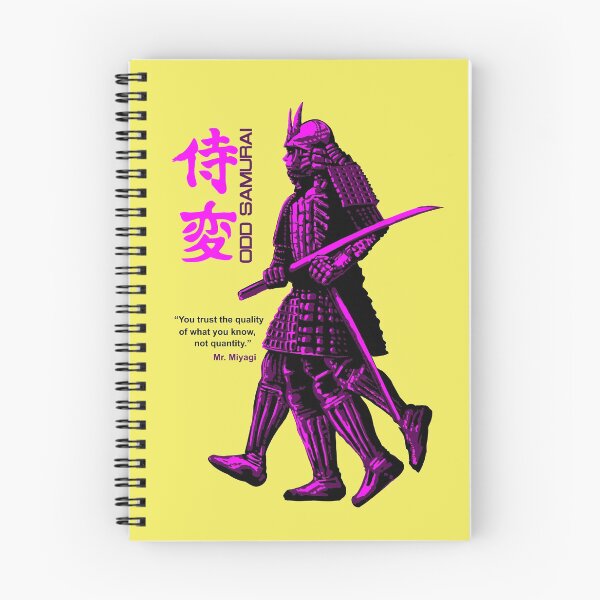 Item preview, Odd Samurai - Mr. Miyagi quote designed and sold by undersideland.