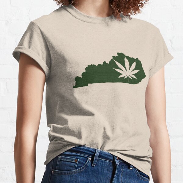 Marijuana Leaf Kentucky Classic T-Shirt