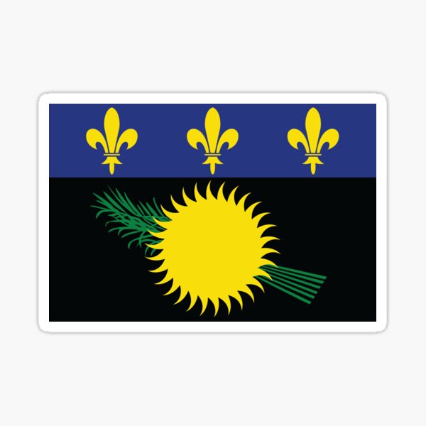 Guadeloupe Sticker