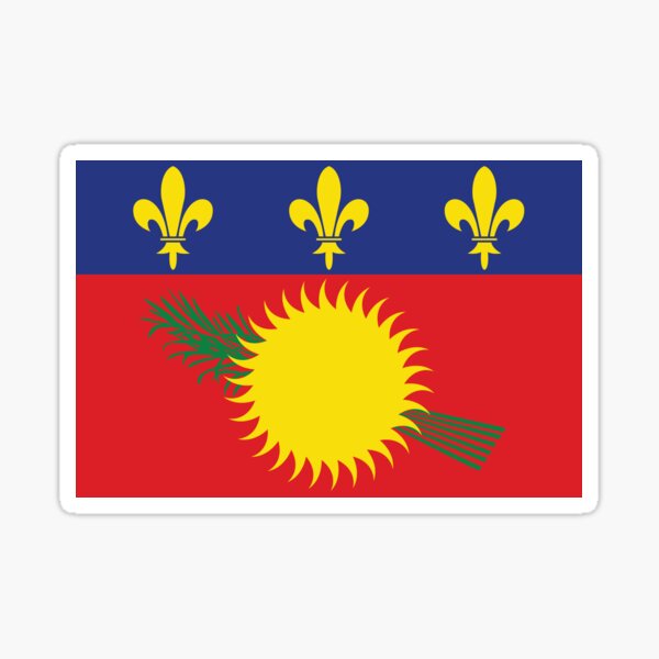Guadeloupe Sticker