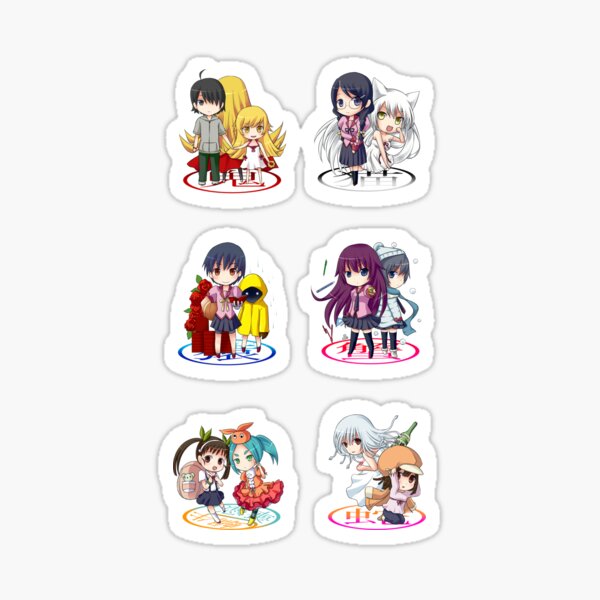 Bakemonogatari Pack 3 Sticker