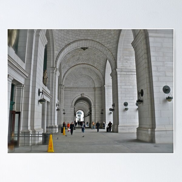 Item preview, Washington DC - Union Station - Series - Portico © 2010 designed and sold by Jack McCabe.