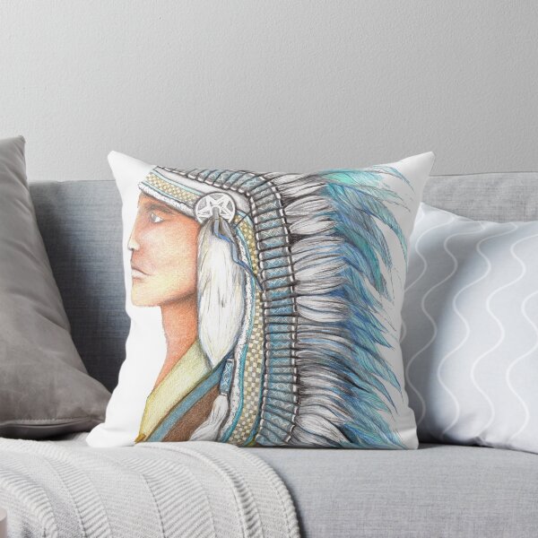 Item preview, Indian Chief Headdress designed and sold by Colouringinbook.