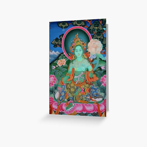 Item preview, Green Tara Kaledoscope designed and sold by Malakaijinto.