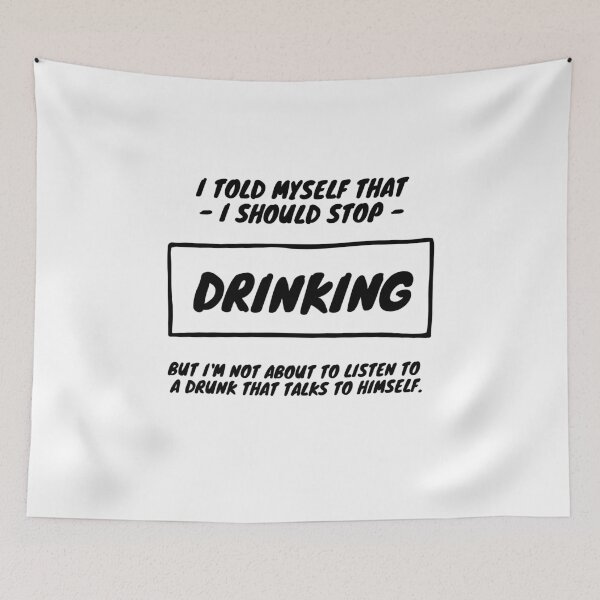 Item preview, The Drinking Motto designed and sold by LTTRBX.