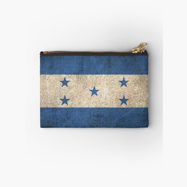 Item preview, Old and Worn Distressed Vintage Flag of Honduras designed and sold by JeffBartels.