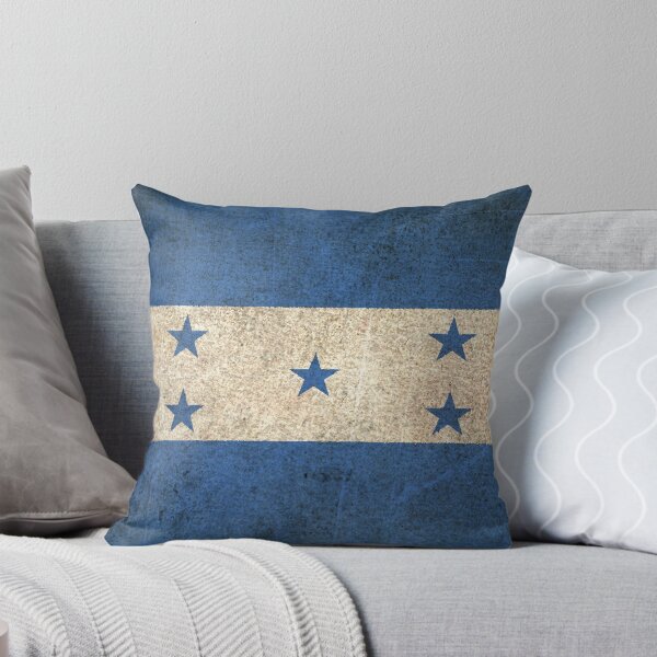 Item preview, Old and Worn Distressed Vintage Flag of Honduras designed and sold by JeffBartels.