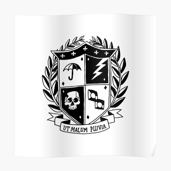 the umbrella academy crest Poster