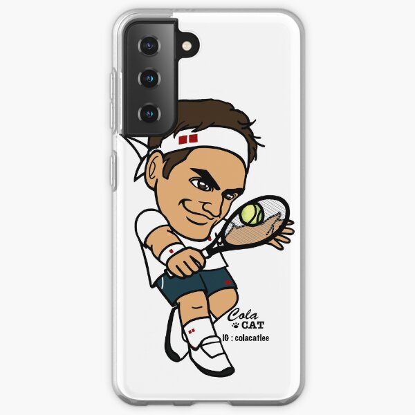 Roger Federer Funda blanda para Samsung Galaxy
