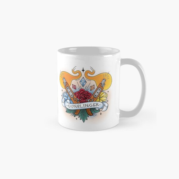Gunslinger - Vintage D&D Tattoo Classic Mug