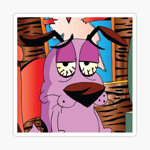 Courage Sticker