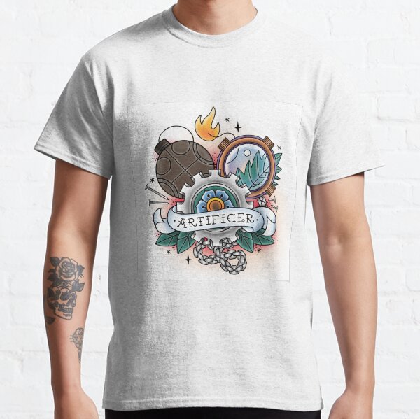 Artificer - Vintage D&D Tattoo Classic T-Shirt