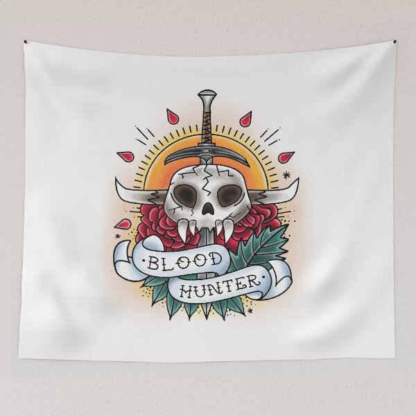 Item preview, Bloodhunter - Vintage D&D Tattoo designed and sold by dmackenzie.