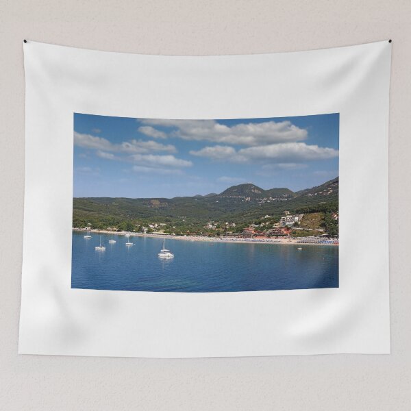 Item preview, Valtos beach Parga summer season landscape  designed and sold by goceris.