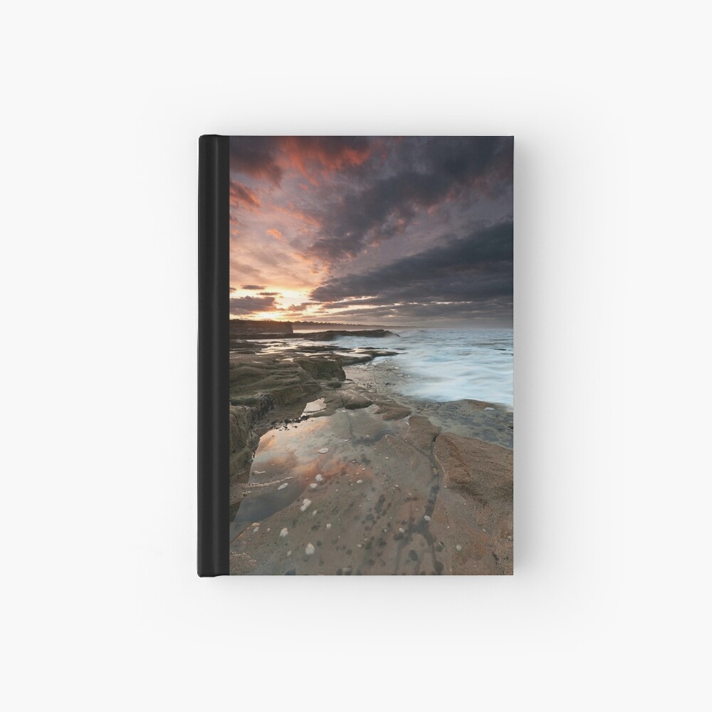 Sluice sunset Hardcover Journal