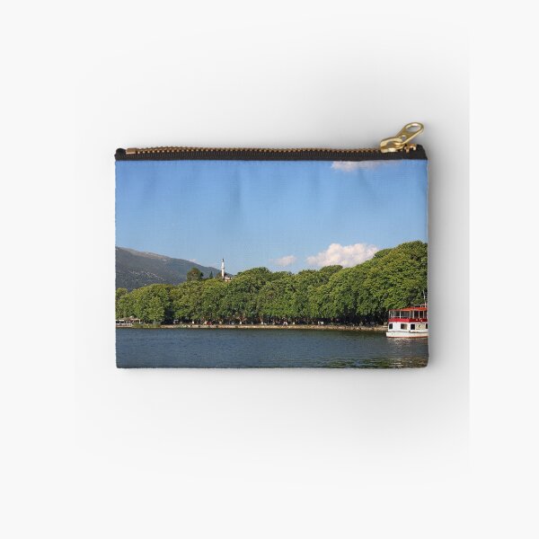 Item preview, Ioannina lake and city summer season Greece designed and sold by goceris.