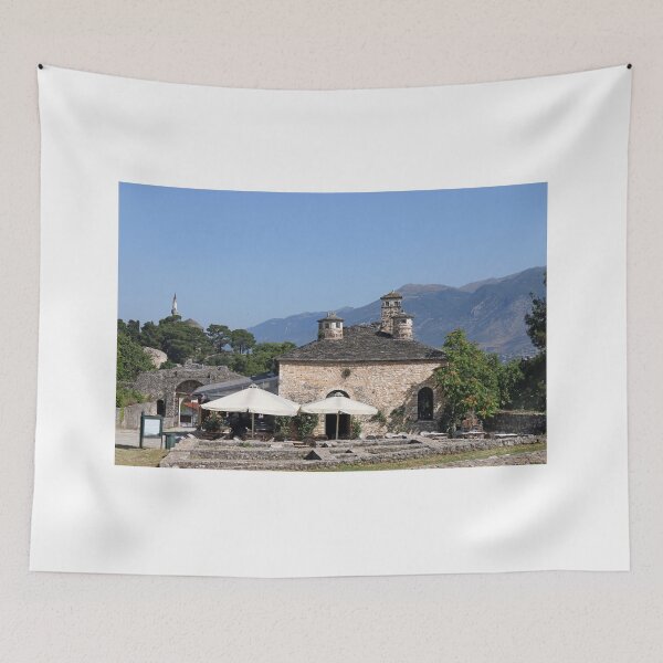 Item preview, old stone house and Aslan Pasha mosque Ioannina Greece  designed and sold by goceris.