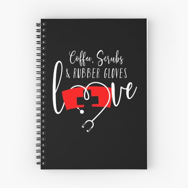 Item preview, Coffee Scrubs & Rubber Gloves Love Funny Hospital Life Nurse Quotes  designed and sold by Bragamontes.