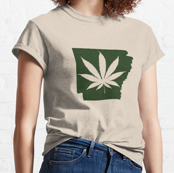 Marijuana Leaf Arkansas Classic T-Shirt