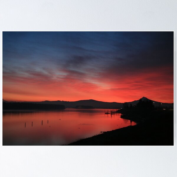 Item preview, Sunrise Over the Columbia designed and sold by Captures Of Creation.