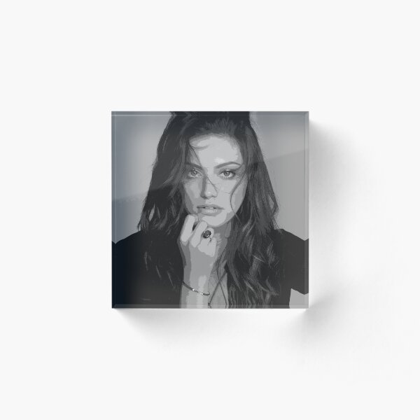 Phoebe Tonkin Digital Art Acrylic Block