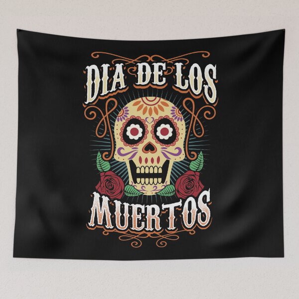 Item preview, Dia De Los Muertos Day of the Dead Mexico Skull designed and sold by anziehend.