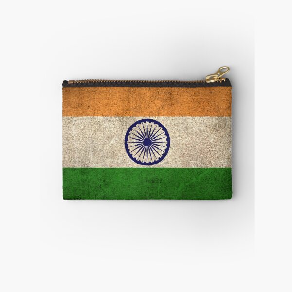 Item preview, Old and Worn Distressed Vintage Flag of India designed and sold by JeffBartels.