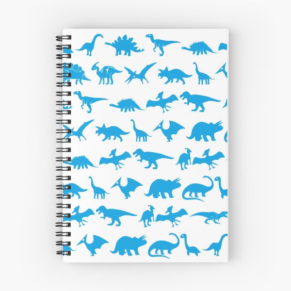 Item preview, Dinosaur pattern blue designed and sold by Amazing Designs.