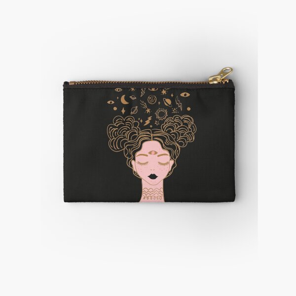 Item preview, space buns on black background designed and sold by anneamanda.