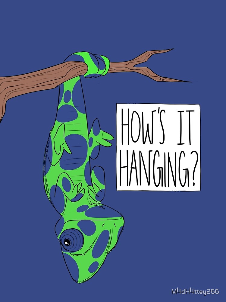 CUTE CHAMELEON - How's It Hanging (Blue Spot) by M4dH4ttey266