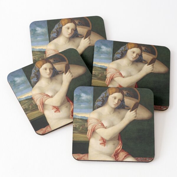 Item preview, Giovanni Bellini - Giovane donna nuda allo specchio designed and sold by Lefteris Betsis.
