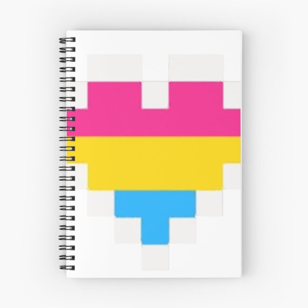 Item preview, Pixelated Pansexual Heart designed and sold by SerpentSkyArts.