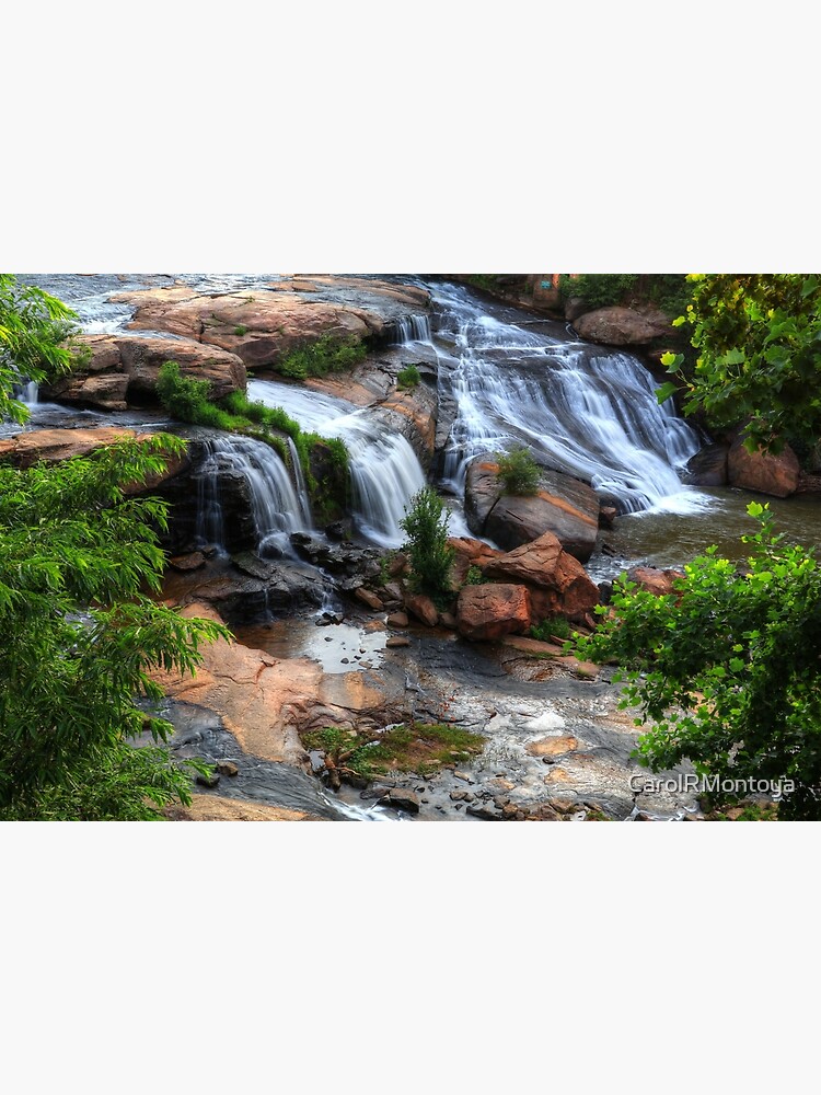 Thumbnail 2 of 2, Greeting Card, Reedy River Falls Greenville South Carolina designed and sold by CarolRMontoya.