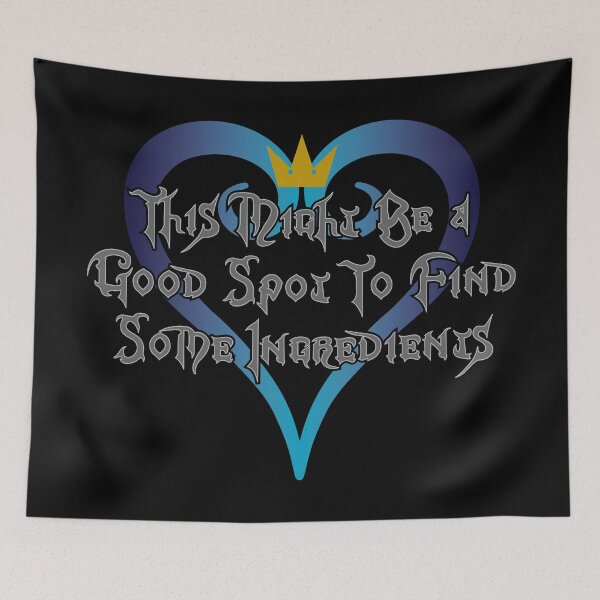 Item preview, Kingdom Hearts III® — This Might Be a Good Spot to Find Some Ingredients [Colored]  designed and sold by SWISH-Design.