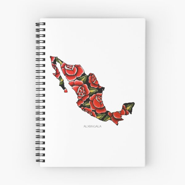 Item preview, Mexico Map designed and sold by alxbngala.