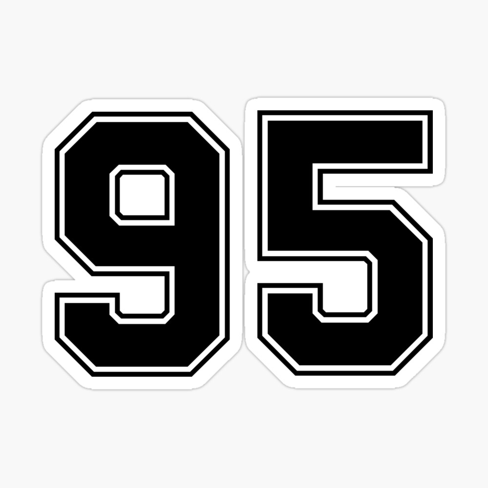 95 Number ideas  football fonts, jersey font, numbers font