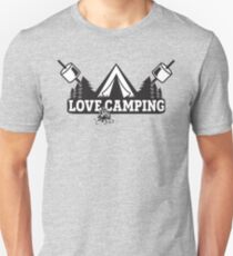 Love Camping T Shirt Unisex T-Shirt